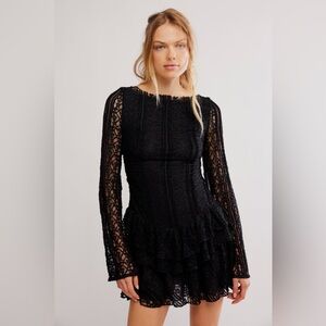 Tabby Lace Long Sleeve Minidress
Free People
NWOT